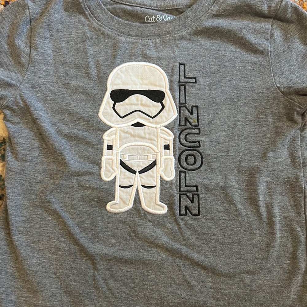 Monogram Lincoln Star Wars 5T t-shirt